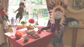 Harvest is a time for thanksgiving at Northwich care home